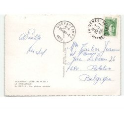SAINT-AUBIN-de-LUIGNE: la haie-longue, vue générale vue aérienne 10x15 - état