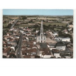 SAINT-QUENTIN-en-MAUGIS: vue générale vue aérienne 10x15 - très bon état