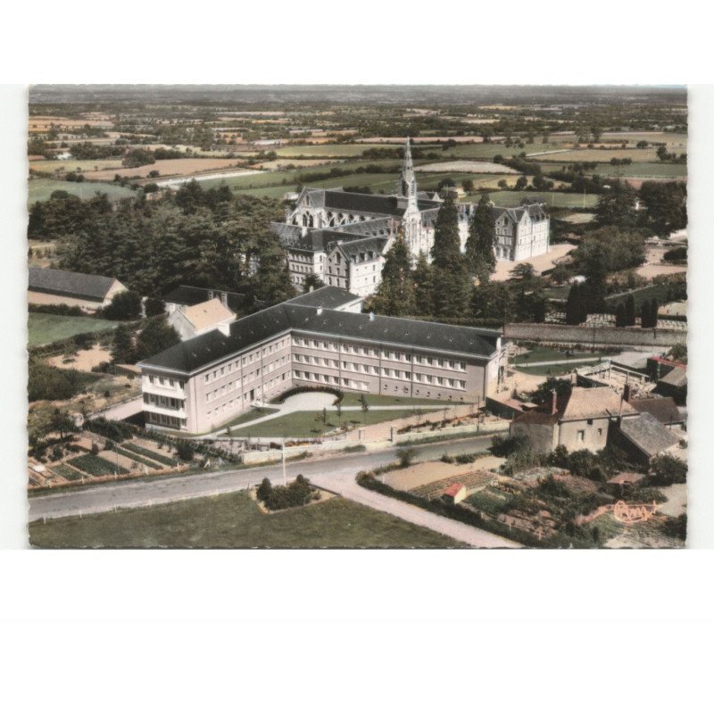 LA SALLE-de-VIHIERS: maison-mère des filles de la charité vue aérienne 10x15 - très bon état