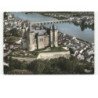 SAUMUR: le château vue aérienne 10x15 - état