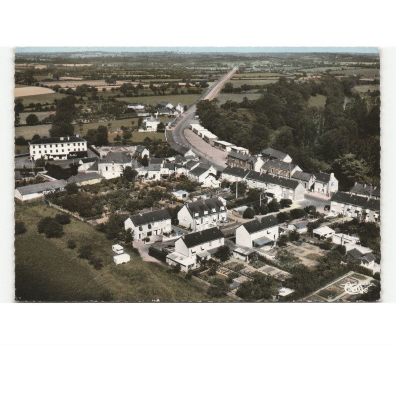 SEGRE: les hauts saint-jean et la clinique notre-dame vue aérienne 10x15 - très bon état