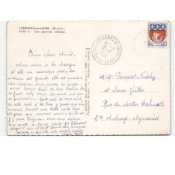 VARENNES-sur-LOIRE: vue générale vue aérienne 10x15 - état