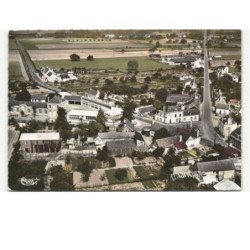 VERNANTES: vue générale: vue aérienne 10x15 - très bon état