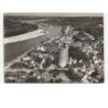 TREVES: la tour l'église et la vallée de la loire vue aérienne 10x15 - très bon état