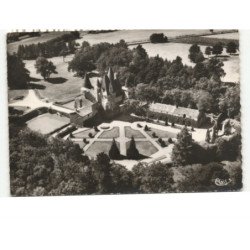 environs de VIHIERS: château du coudray montbaud vue aérienne 10x15 - très bon état