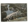 VILLEVEQUE: la plage, le camping vue aérienne 10x15 - très bon état