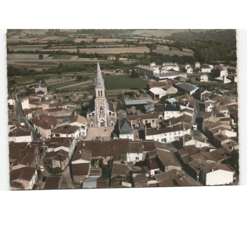 SAINT-CRESPIN-sur-MOINE: vue générale vue aérienne 10x15 - très bon état