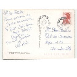 NEUVY-en-MAUGES: vue générale vue aérienne 10x15 - très bon état