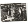 BRISSAC: le château, l'entrée du parc et façade principale vue aérienne 10x15 - très bon état