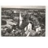 CHATEAUNEUF-sur-SARTHE: l'église vue aérienne 10x15 - très bon état