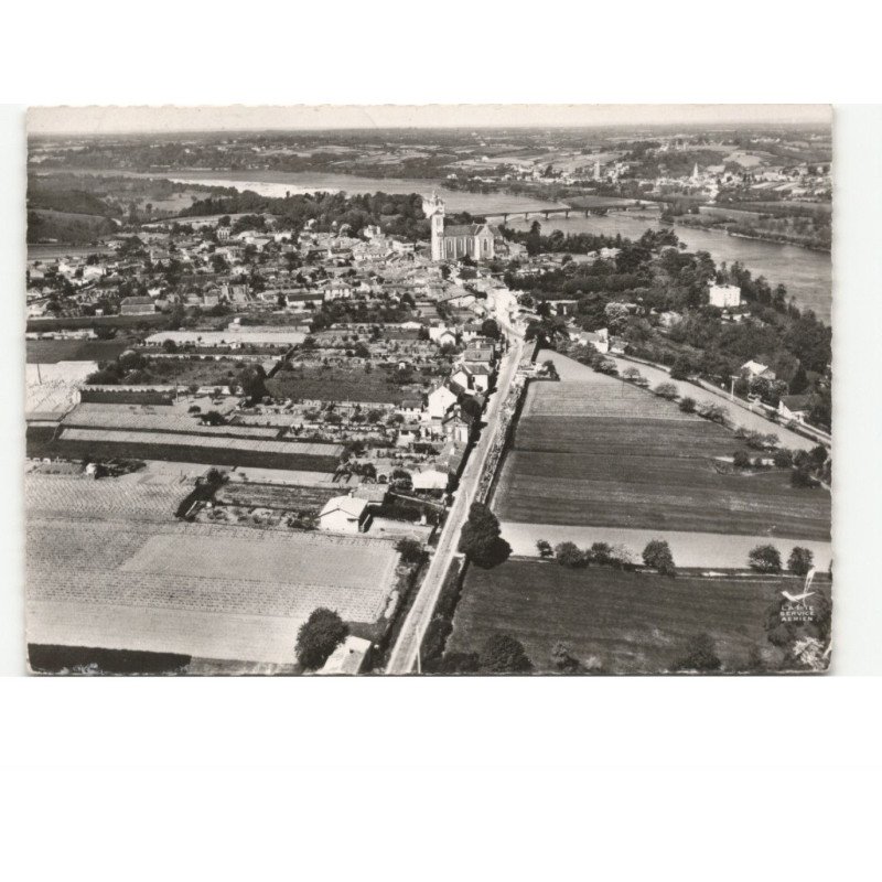 CHAMPTOCEAUX: vue générale vue aérienne 10x15 - très bon état
