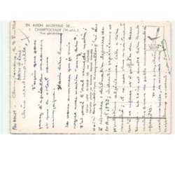 CHAMPTOCEAUX: vue générale vue aérienne 10x15 - très bon état