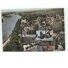 BEAUGENCY: l'église abbatiale XIIe siècle, la tour de césar XIe siècle vue aérienne 10x15 - très bon état