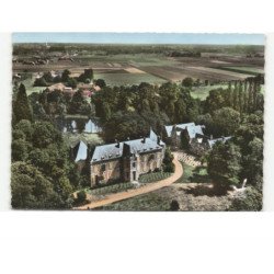 BONNEE: le château vue aérienne 10x15 - très bon état