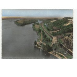 EPIRE: la pierre becherel et l'ile de behuard vue aérienne 10x15 - très bon état