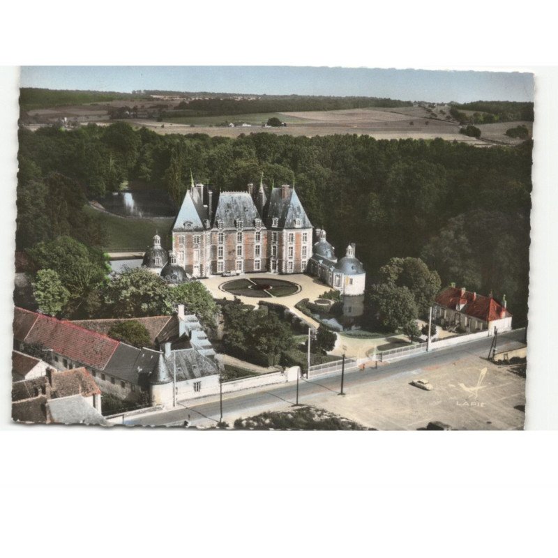 CHATEAURENARD: le château de la motte vue aérienne 10x15 - très bon état