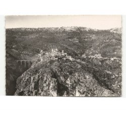 EZE-sur-MER: vue générale vue aérienne 10x15 - très bon état