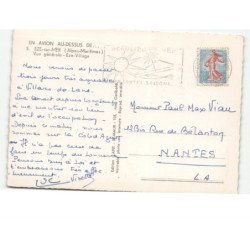 EZE-sur-MER: vue générale vue aérienne 10x15 - très bon état