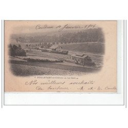 DOULEVANT LE CHATEAU - Le château - la gare - très bon état