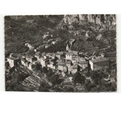 GORBIO: le village vue aérienne 10x15 - très bon état