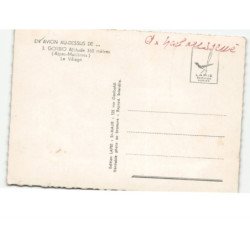 GORBIO: le village vue aérienne 10x15 - très bon état