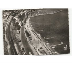 GOLFE-JUAN: la plage vue aérienne 10x15 - très bon état