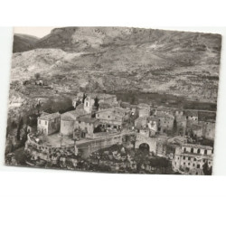 GOURDON: vue générale vue aérienne 10x15 - état