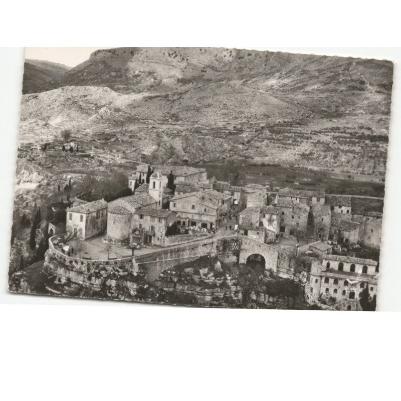 GOURDON: vue générale vue aérienne 10x15 - état