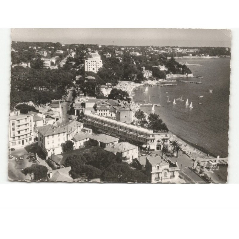 JUAN-les-PINS: eden-beach-casino vue aérienne 10x15 - très bon état