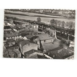 SAINT-LAURENT-du-VAR: l'église vue aérienne 10x15 - très bon état