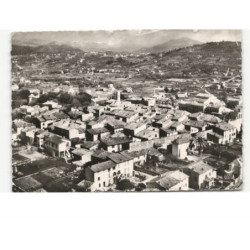 MOUANS-SARTOUX: vue générale vue aérienne 10x15 - état