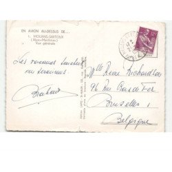 MOUANS-SARTOUX: vue générale vue aérienne 10x15 - état