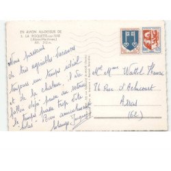 LA ROQUETTE-sur-VAR: vue aérienne 10x15 - très bon état