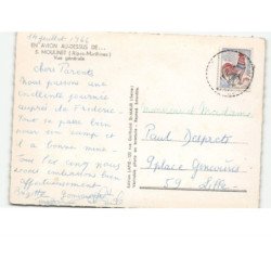 MOULINET: vue générale vue aérienne 10x15 - très bon état