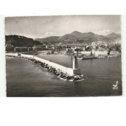 NICE: le phare vue aérienne 10x15 - très bon état