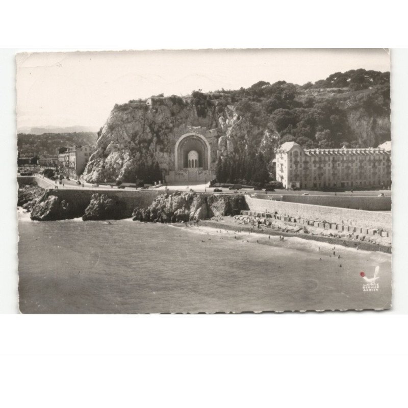 NICE: monument aux morts vue aérienne 10x15 - état
