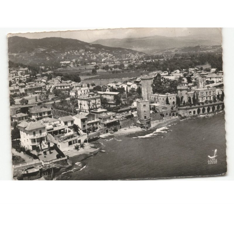 LA NAPOULE: vue générale vue aérienne 10x15 - très bon état