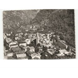 SAINT-ETIENNE-de-TINEE: perle des alpes, vue générale vue aérienne 10x15 - très bon état