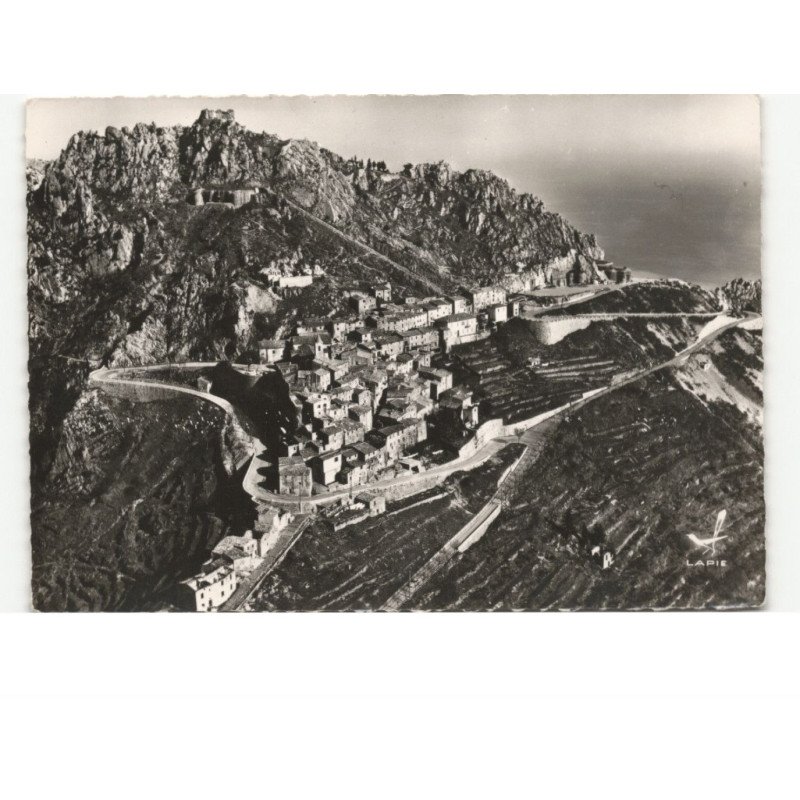 SAINTE-AGNES: vue générale vue aérienne 10x15 - très bon état