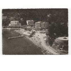 THEOULE: la plage vue aérienne 10x15 - très bon état