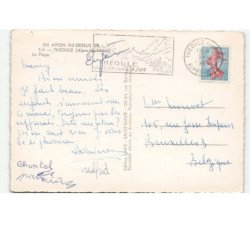 THEOULE: la plage vue aérienne 10x15 - très bon état