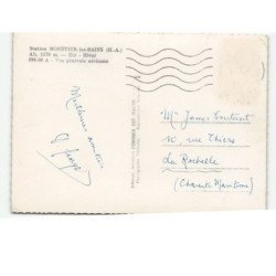 MONETIER-les-BAINS: station, vue générale, hiver vue aérienne 10x15 - très bon état