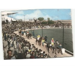 CAGNES-sur-MER: hippodrome de la côte d'azur, les amazones vue aérienne 10x15 - état