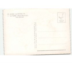 LA TURBIE: vue générale vue aérienne 10x15 - très bon état