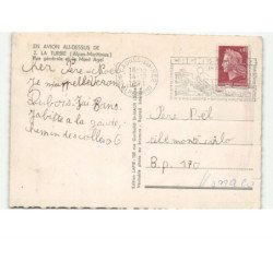 LA TURBIE: le mont agel vue aérienne 10x15 - très bon état
