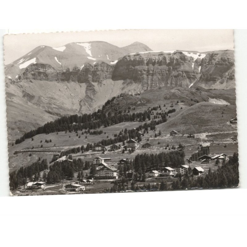 VALBERG: les flocons, le coulet de pouë, le coq en pâte, le chastellan vue aérienne 10x15 - très bon état