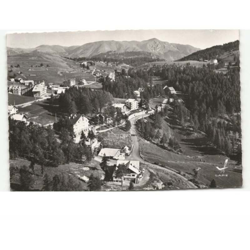 VALBERG: au fond, tête du pommier vue aérienne 10x15 - très bon état