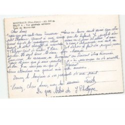 MONTMAUR: vue générale, tour du moyen-âge vue aérienne 10x15 - très bon état