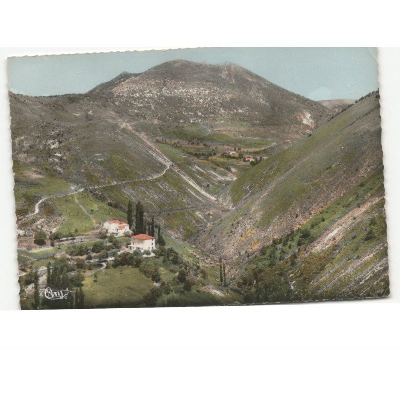 ROSANS: vue générale sur le lastic et le fourchat vue aérienne 10x15 - très bon état