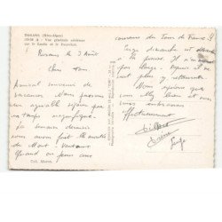 ROSANS: vue générale sur le lastic et le fourchat vue aérienne 10x15 - très bon état